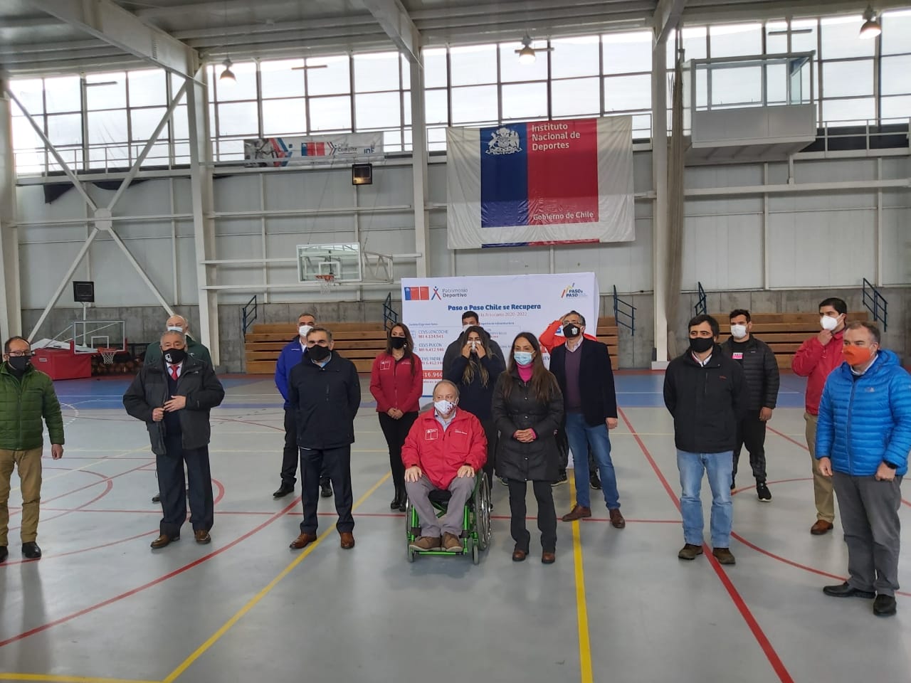 Lee más sobre el artículo Ministra del Deporte da el vamos a polideportivo de Loncoche.