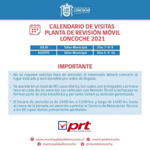 Lee más sobre el artículo 📢ATENCIÓN VECINOS DE LONCOCHE.