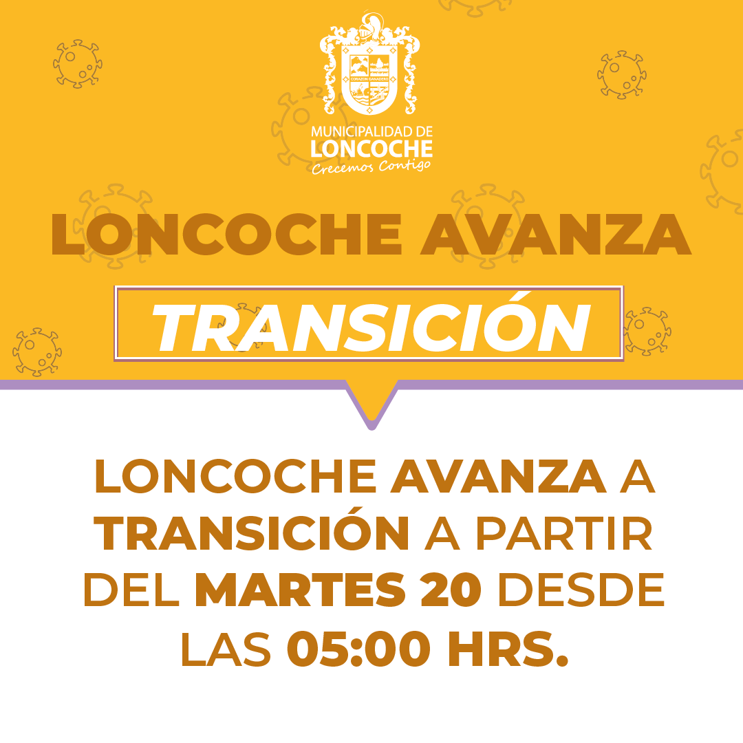 En este momento estás viendo ¡LONCOCHE AVANZA A TRANSICIÓN!