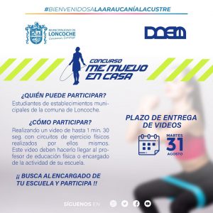 Lee más sobre el artículo Estás buscando realizar alguna actividad física? te invitamos a participar activamente desde tu hogar en el siguiente concurso!!! 🦹‍♂️🤸‍♂️🤸