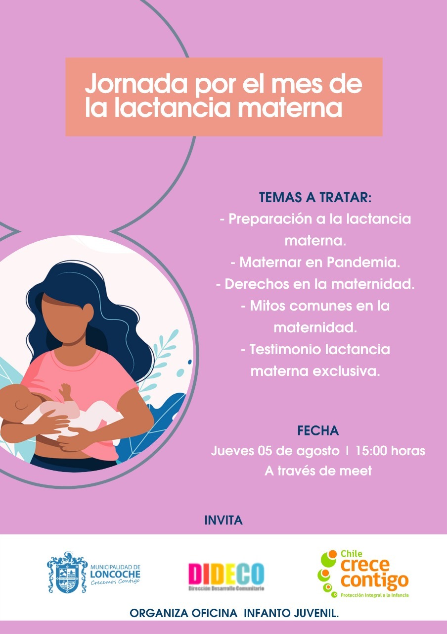 Lee más sobre el artículo JORNADA MES DE LA LACTANCIA MATERNA👶