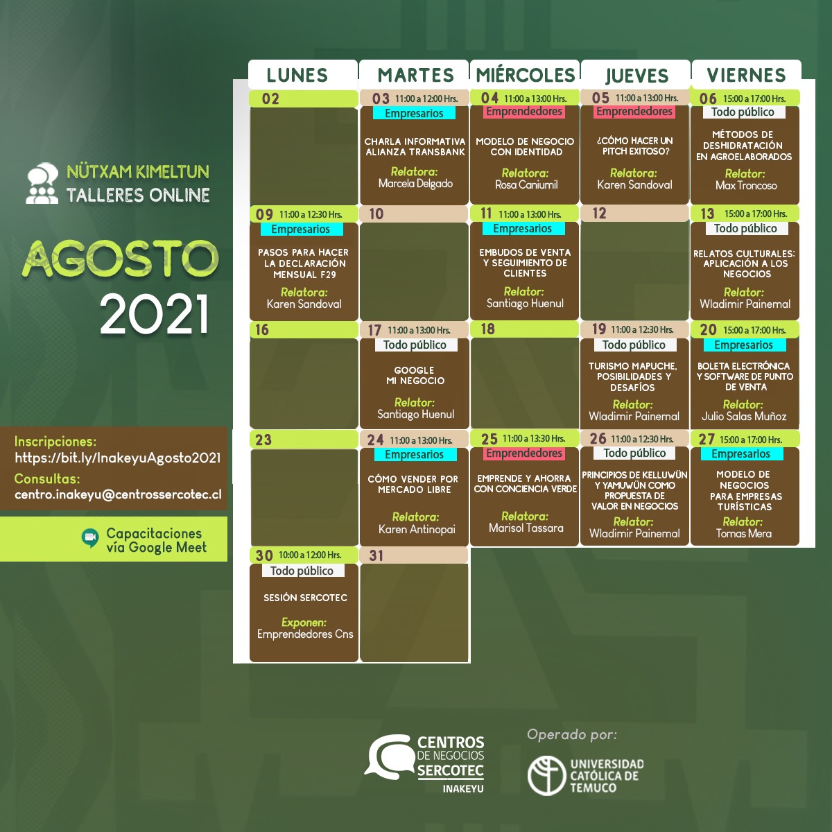 Lee más sobre el artículo TE QUIERES CAPACITAR GRATIS?