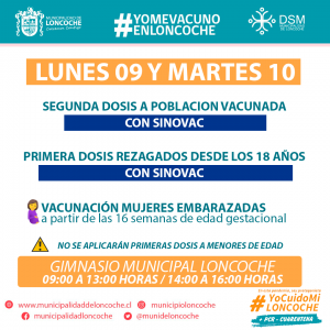 Lee más sobre el artículo 🛑HOY SE RETOMAN LAS VACUNAS #YoMeVacunoEnLoncoche