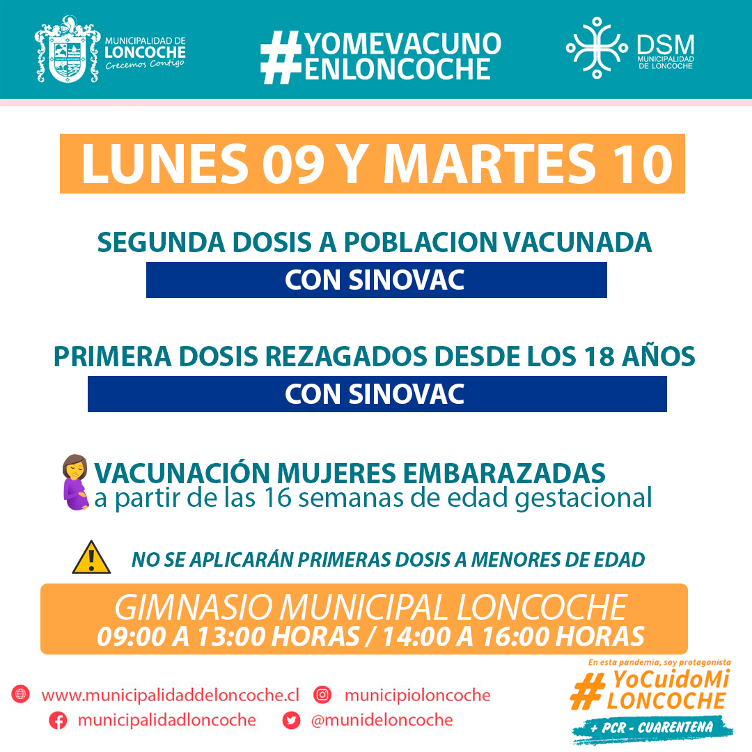 En este momento estás viendo 🛑HOY SE RETOMAN LAS VACUNAS #YoMeVacunoEnLoncoche