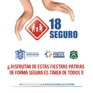 Lee más sobre el artículo ¡DISFRUTAR DE ESTAS FIESTAS PATRIAS DE FORMA SEGURA ES TAREA DE TODOS!