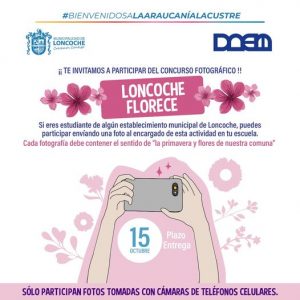 Lee más sobre el artículo CONCURSO FOTOGRÁFICO LONCOCHE FLORECE.