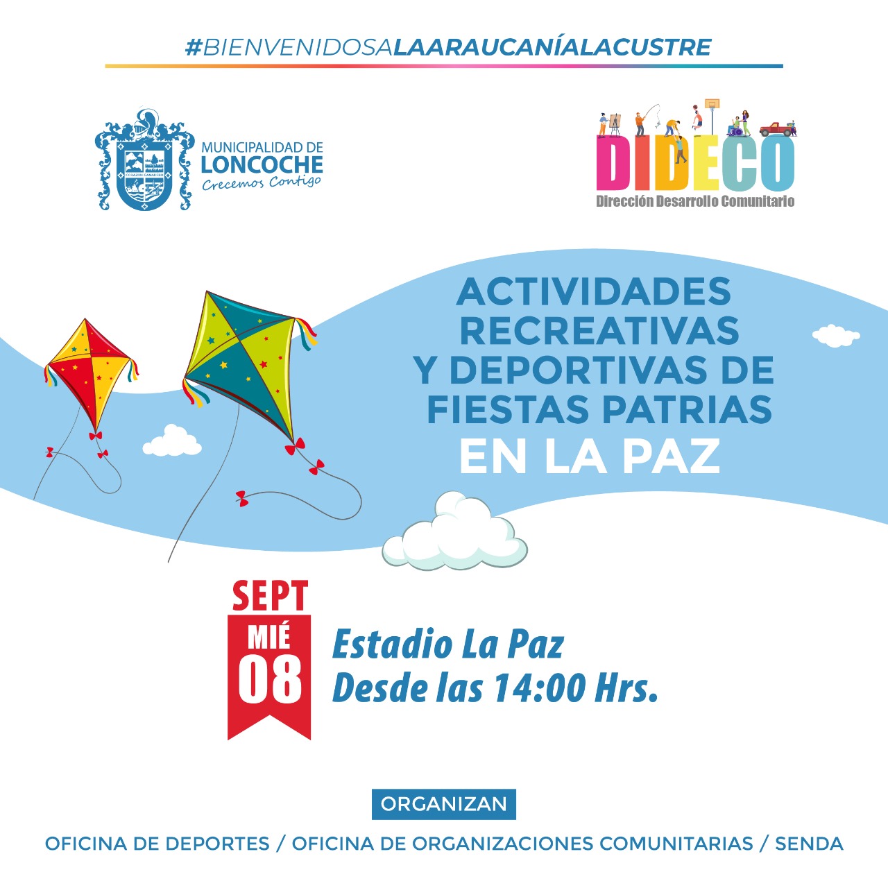 En este momento estás viendo 🇨🇱 ¡LA PAZ CELEBRA FIESTAS PATRIAS! 🇨🇱