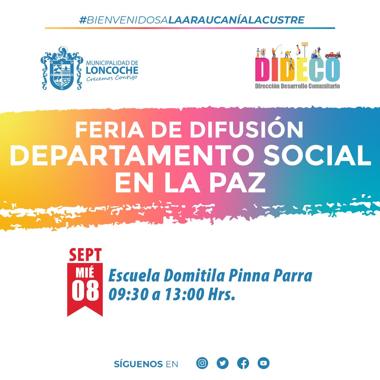 Lee más sobre el artículo FERIA DIFUSIÓN SOCIAL LA PAZ.