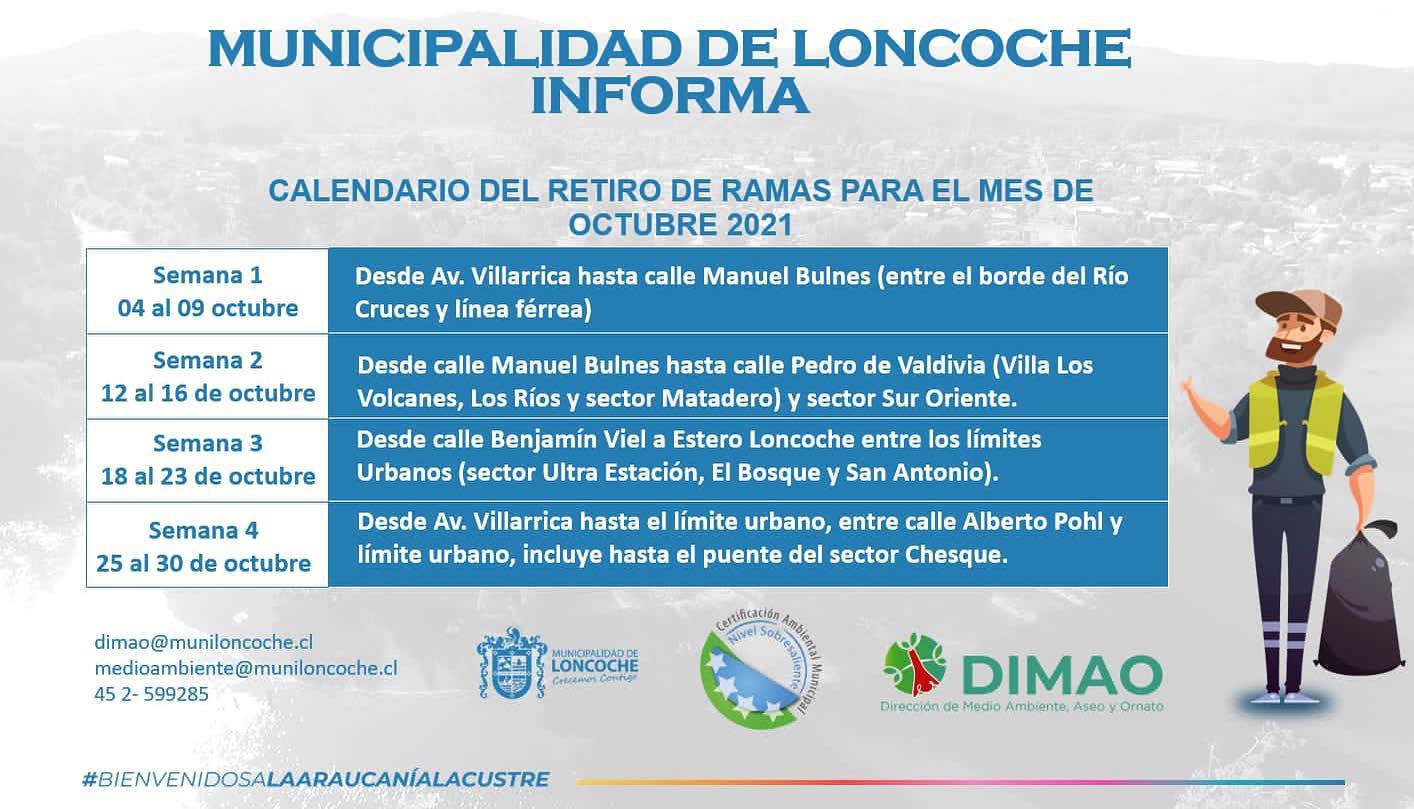 En este momento estás viendo DIRECCIÓN DE MEDIO AMBIENTE, ASEO Y ORNATO INFORMA: