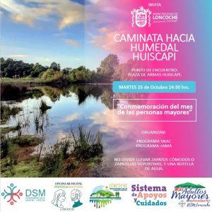 Lee más sobre el artículo Caminata hacia el Humedal de Huiscapi para Personas Mayores.