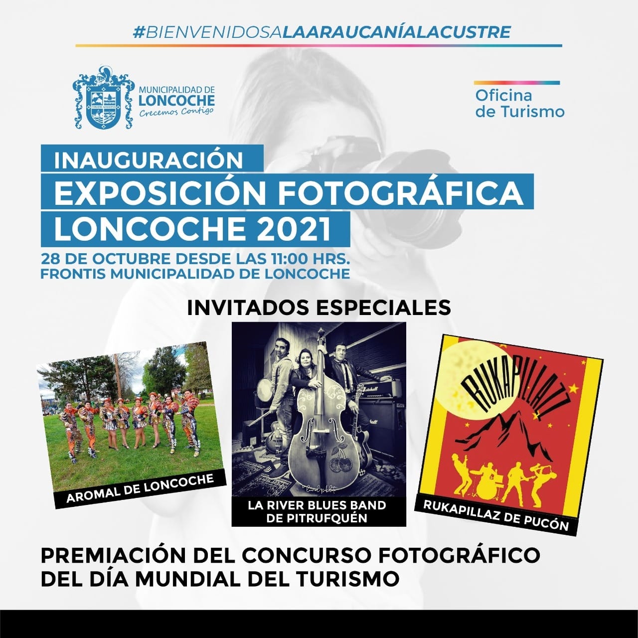 En este momento estás viendo INVITACIÓN A PREMIACIÓN Y EXPOSICIÓN FOTOGRÁFICA LONCOCHE 2021.