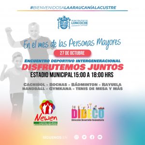 Lee más sobre el artículo EN LONCOCHE SE DESARROLLARÁ ENCUENTRO DEPORTIVO INTERGENERACIONAL.