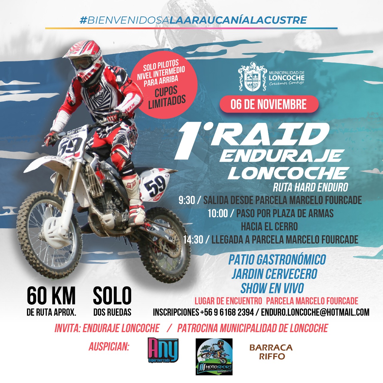 En este momento estás viendo PRIMER RAID ENDURAJE LONCOCHE 2021.