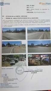 Lee más sobre el artículo ALCALDE ALEXIS PINEDA RUIZ, OFICIA A SEREMI DE OBRAS PÚBLICAS.