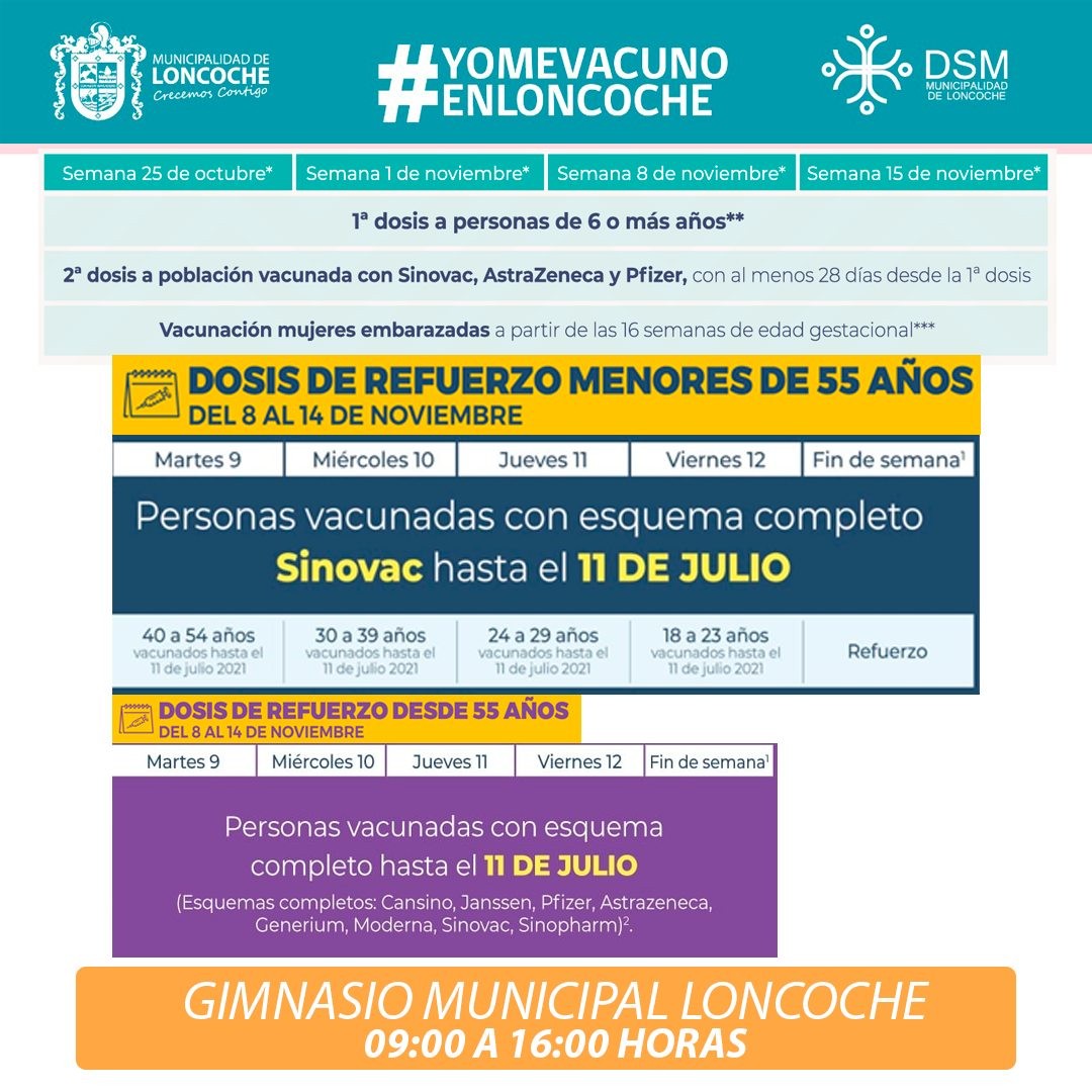 En este momento estás viendo YO ME VACUNO EN LONCOCHE.
