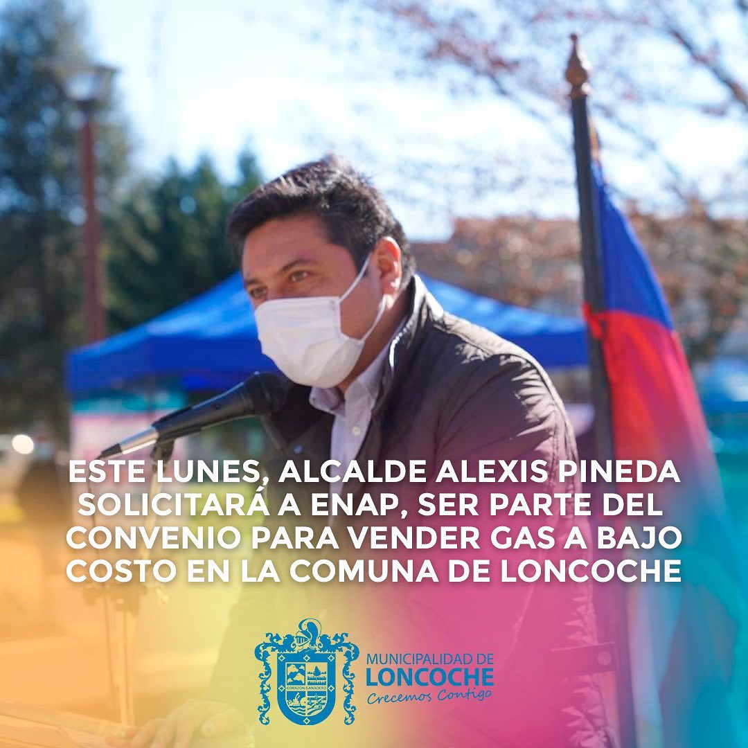 Lee más sobre el artículo ALCALDE ALEXIS PINEDA RUIZ SOLICITARÁ A ENAP INTEGRAR A LONCOCHE EN CONVENIO DE GAS.