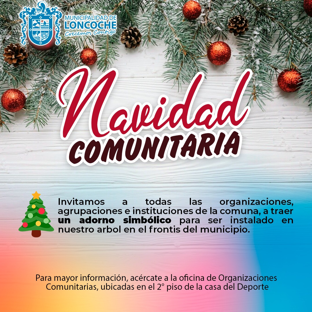 Lee más sobre el artículo 🎄NAVIDAD COMUNITARIA 🎄