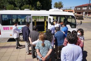 Lee más sobre el artículo ALCALDE ALEXIS PINEDA RECIBE PRIMER BUS INCLUSIVO DE LONCOCHE-