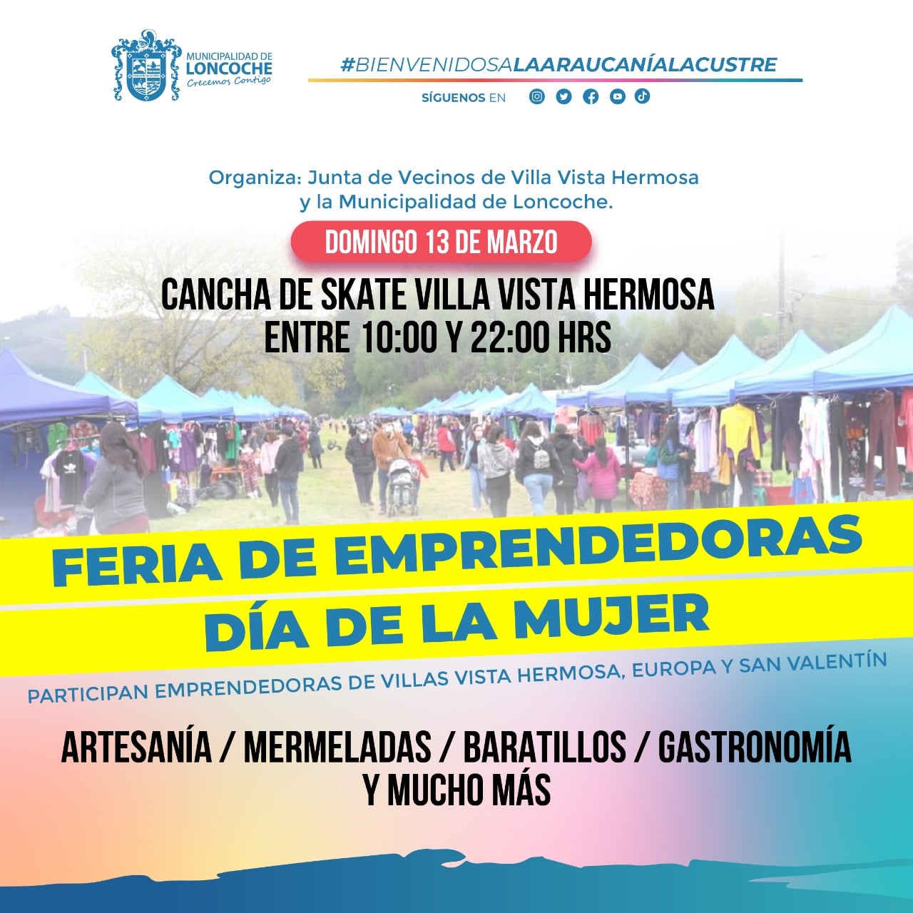 En este momento estás viendo VILLAS VISTA HERMOSA, EUROPA Y SAN VALENTIN REALIZARÁN FERIA DE EMPRENDEDORAS.