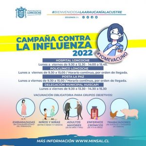 Lee más sobre el artículo INVITAN A SER PARTE DE CAMPAÑA DE VACUNACIÓN CONTRA LA INFLUENZA