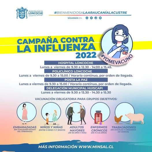 En este momento estás viendo INVITAN A SER PARTE DE CAMPAÑA DE VACUNACIÓN CONTRA LA INFLUENZA