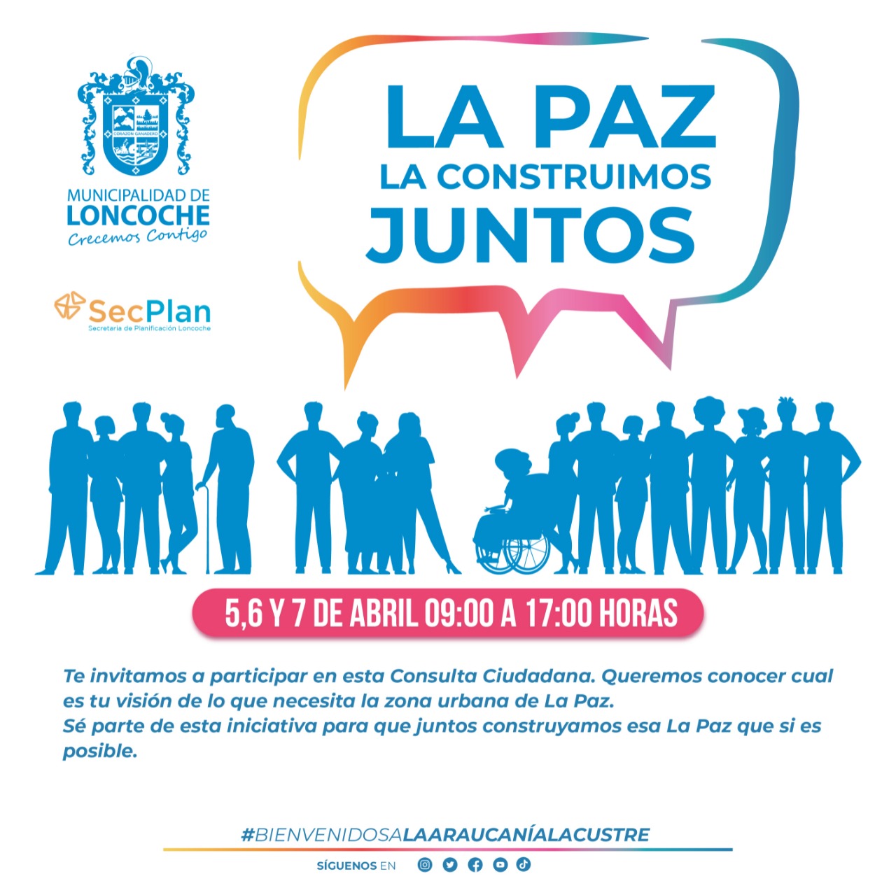 Lee más sobre el artículo CONSULTA CIUDADANA EN LOCALIDAD DE LA PAZ.