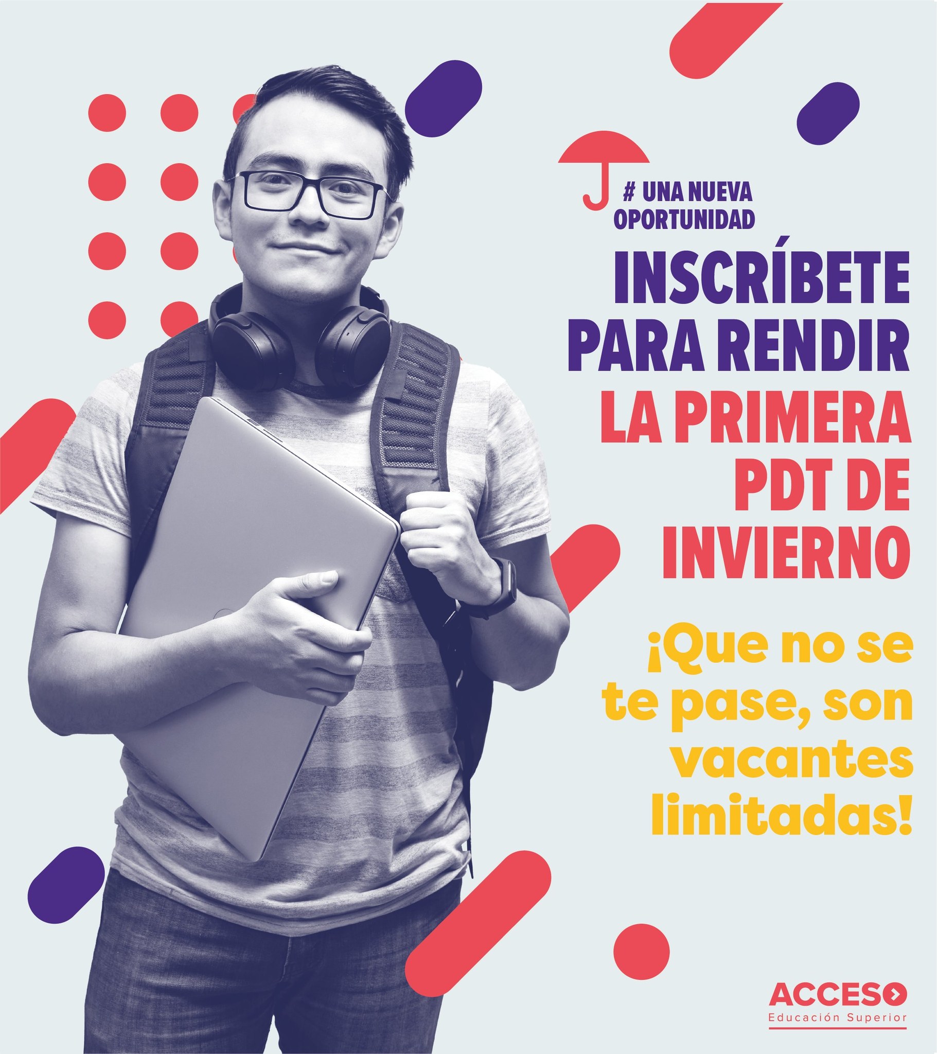 En este momento estás viendo 📢 ¡Inscríbete para la Prueba de Transición #PDT de invierno!