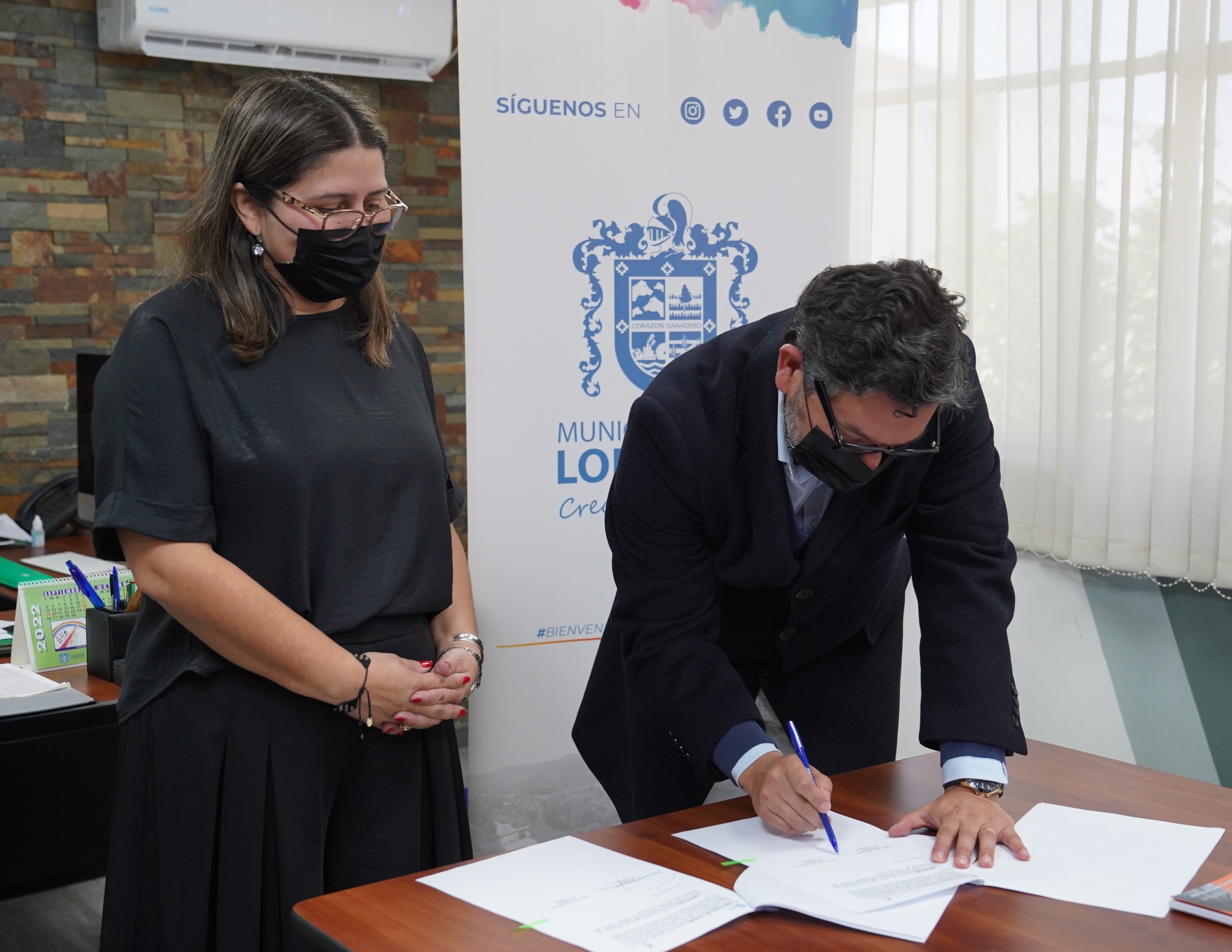 En este momento estás viendo FIRMAN CONVENIO ENTRE MUNICIPIO Y FUNDACIÓN KOLPING.