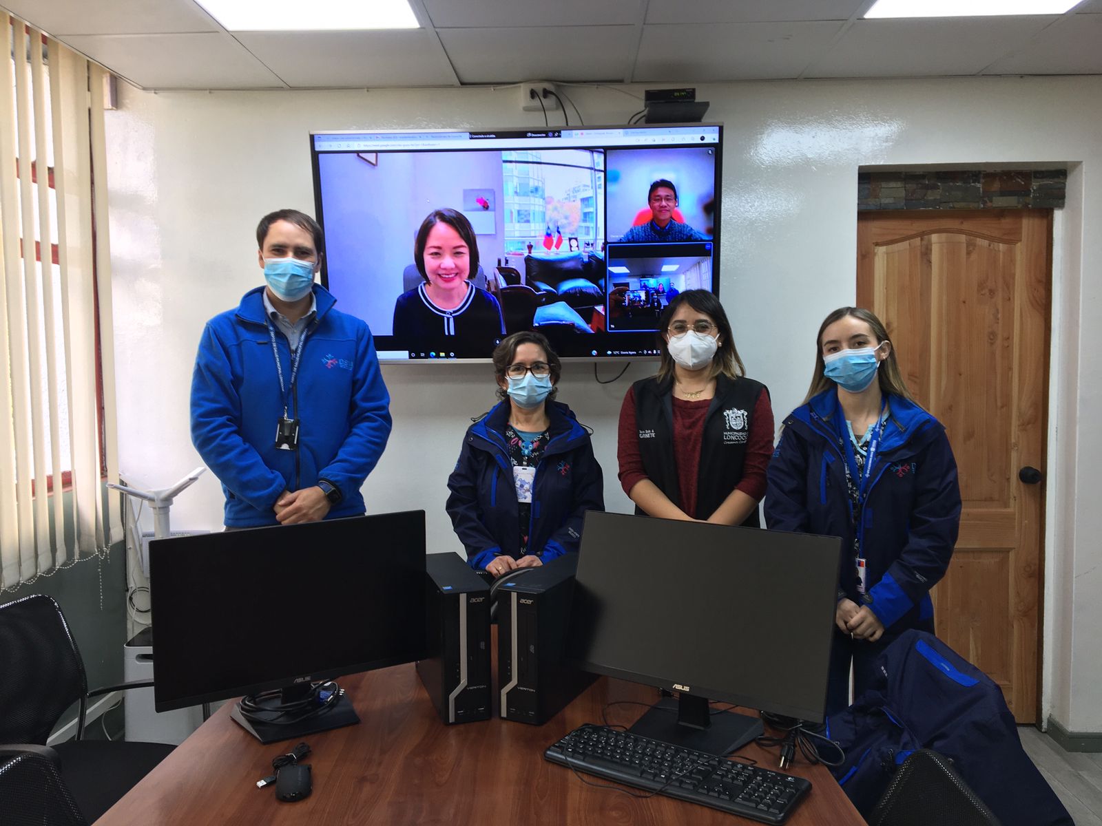 En este momento estás viendo SALUD MUNICIPAL RECIBE COMPUTADORES GRACIAS A EMBAJADA DE TAIWÁN.