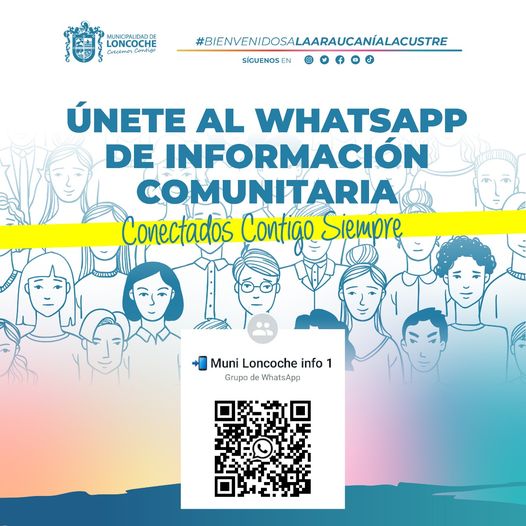 Lee más sobre el artículo MUNICIPIO DE LONCOCHE LANZA WHATSAPP INFORMATIVO COMUNITARIO