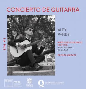Lee más sobre el artículo ¡CONCIERTO DE GUITARRA EN LA PAZ!
