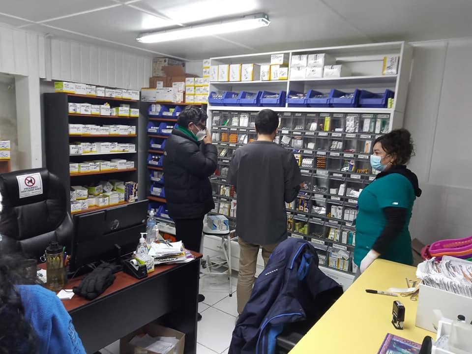 En este momento estás viendo ADMINISTRADOR MUNICIPAL VISITA NUEVAS DEPENDENCIAS DEL DEPARTAMENTO MUNICIPAL DE SALUD.