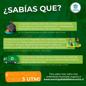 Lee más sobre el artículo ORDENANZA MUNICIPAL DIRECCIÓN DE MEDIO AMBIENTE ASEO Y ORNATO.