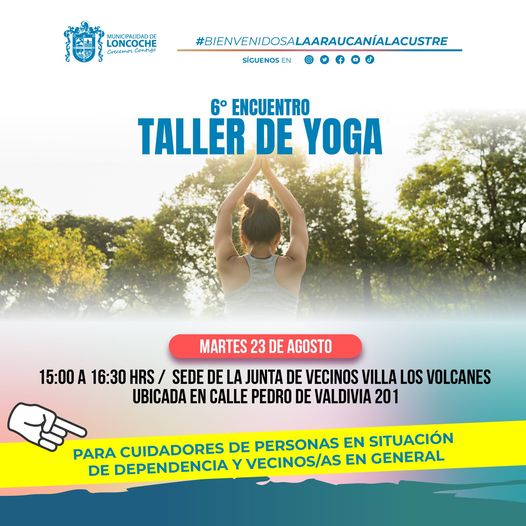 Lee más sobre el artículo 6° ENCUENTRO TALLER DE YOGA.