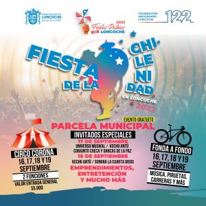 Lee más sobre el artículo FIESTA DE LA CHILENIDAD EN LONCOCHE.