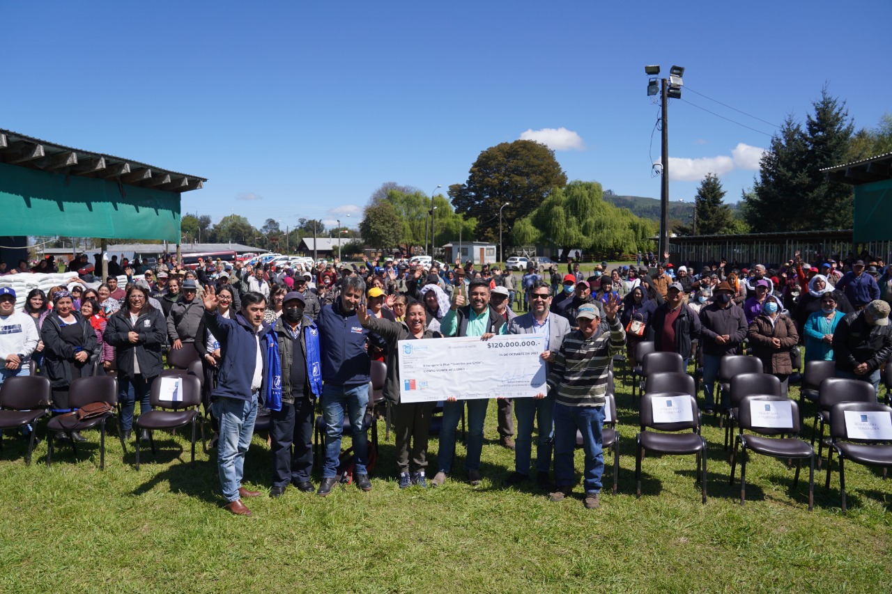 En este momento estás viendo LONCOCHE ENTREGA FERTILIZANTES A SEISCIENTOS PEQUEÑOS AGRICULTORES