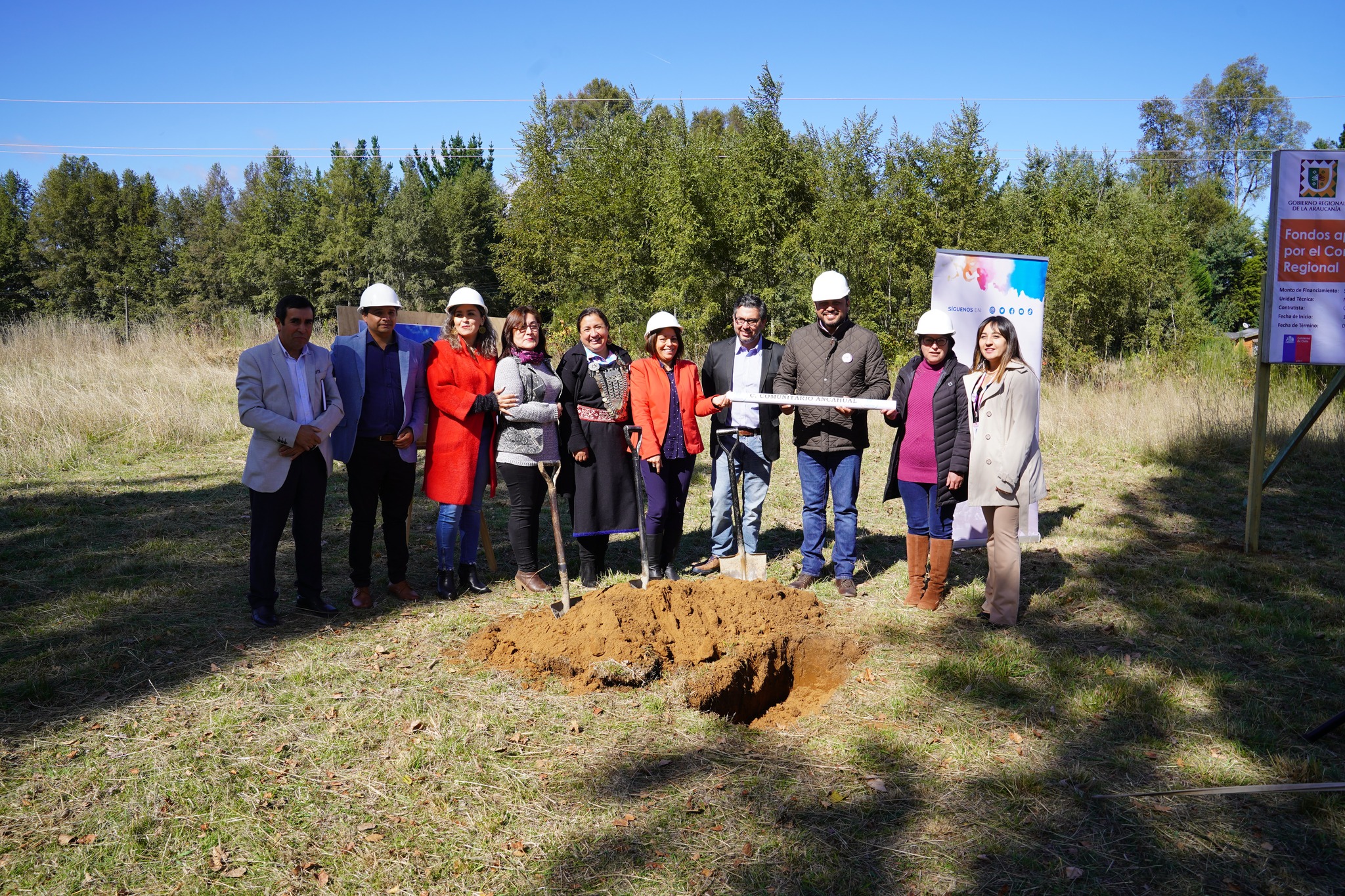 Lee más sobre el artículo REALIZAN CEREMONIA DE PRIMERA PIEDRA DE CENTRO COMUNITARIO DE ANCAHUAL.
