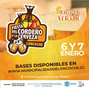 Lee más sobre el artículo BASES POSTULACIÓN FIESTA DEL CORDERO Y LA CERVEZA LONCOCHE 2024.