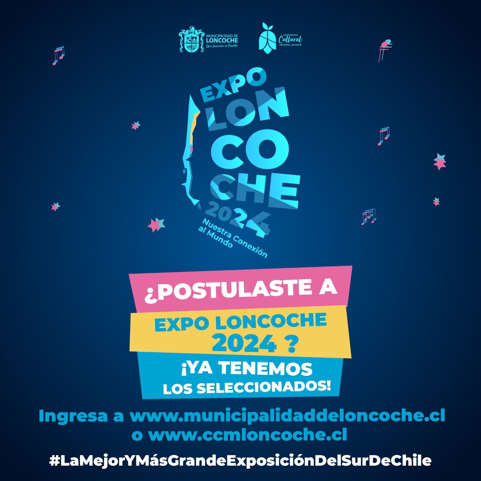 Lee más sobre el artículo RESULTADOS POSTULACIONES EXPO LONCOCHE 2024