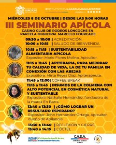 Lee más sobre el artículo III SEMINARIO APÍCOLA DE LONCOCHE.