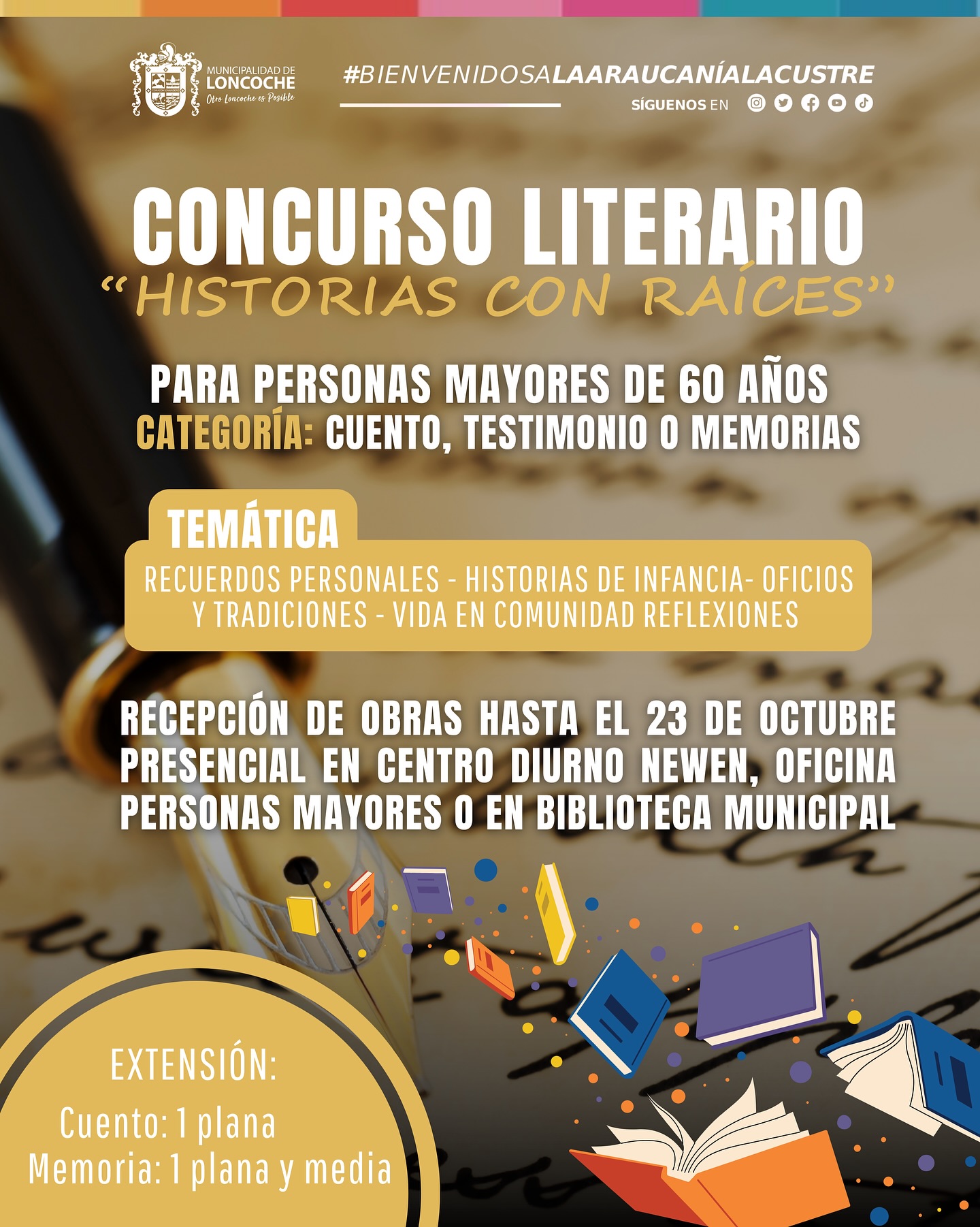 Lee más sobre el artículo ¡Participa en el Concurso Literario “Historias con Raíces”!