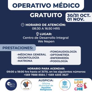 Lee más sobre el artículo Salud con propósito: Operativo médico masivo en Loncoche une fe, servicio y comunidad