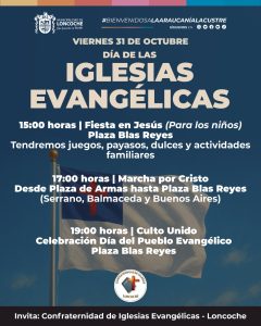 Lee más sobre el artículo DÍA DE LAS IGLESIAS EVANGÉLICAS