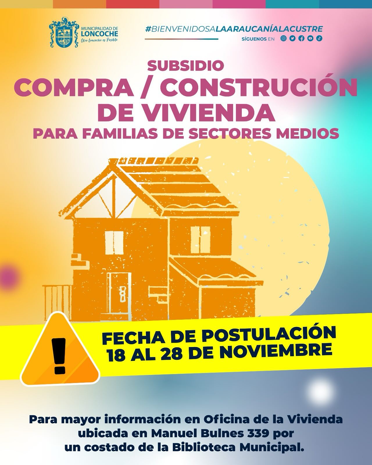 Lee más sobre el artículo Subsidio Compra / Construcción de Vivienda para Familias de Sectores Medios