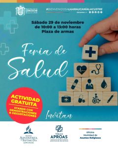 Lee más sobre el artículo FERIA DE SALUD EN LONCOCHE