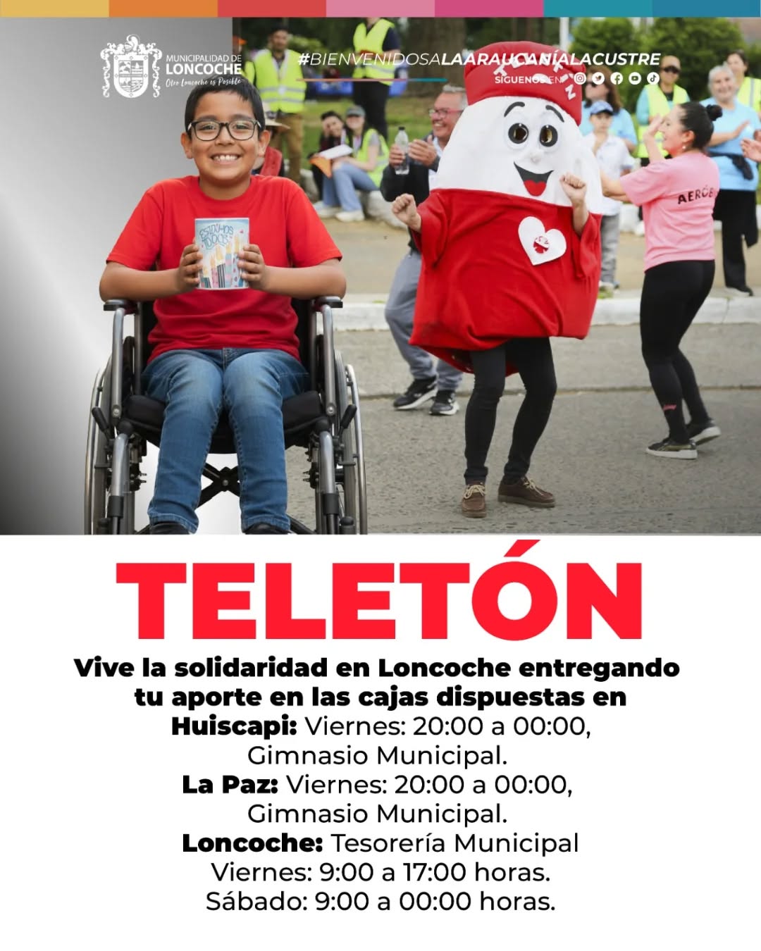 Lee más sobre el artículo La apertura oficial de cajas será el viernes 28 de noviembre, desde las 9:00 horas en la caja auxiliar de Tesorería Municipal.