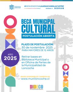 Lee más sobre el artículo Municipalidad de Loncoche entrega por primera vez Becas de Cultura 2025