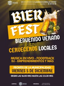 Lee más sobre el artículo 🍻 Bierfest Bienvenido Verano – Loncoche 2025 ☀️