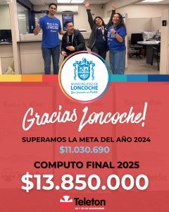 Lee más sobre el artículo ¡CÓMPUTO FINAL TELETÓN LONCOCHE!