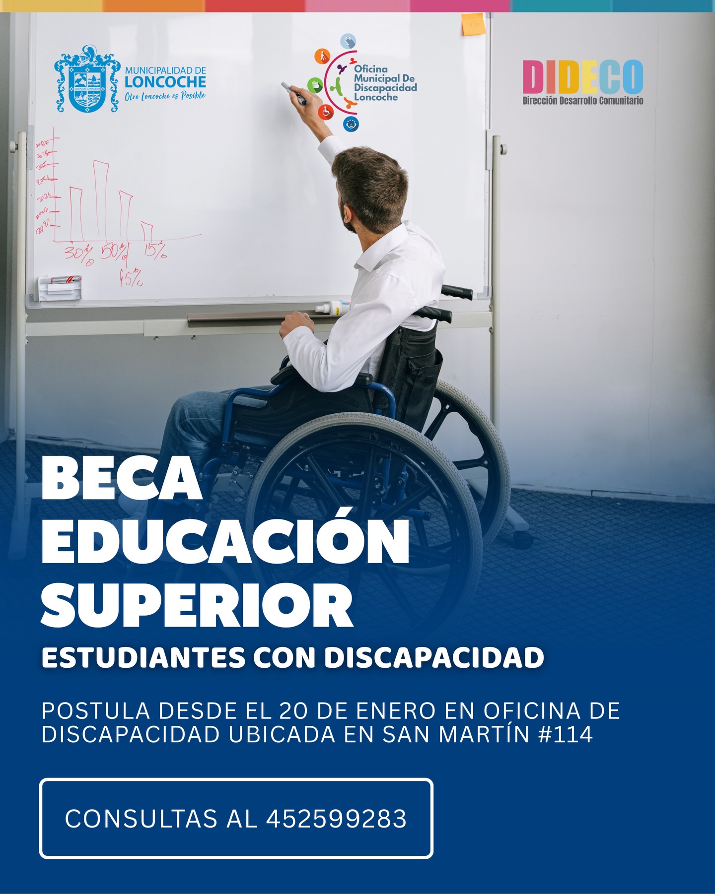 Lee más sobre el artículo BECA EDUCACIÓN SUPERIOR PARA ESTUDIANTES CON DISCAPACIDAD.